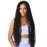 Sensationnel Lulutress 3X Pre-Looped Crochet Braid - TWISTED DISTRESSED LOCS 26"